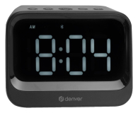 Radio i budzik Denver Radiobudzik Denver EC-54B z głośnikiem Bluetooth czarny